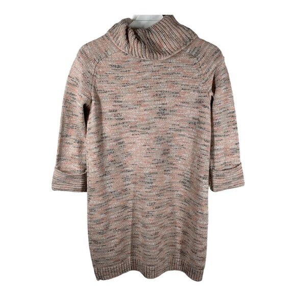 J Jill Pure Jill Chunky Knit Turtleneck Sweater XS Petite Neutral - Picture 6 of 10